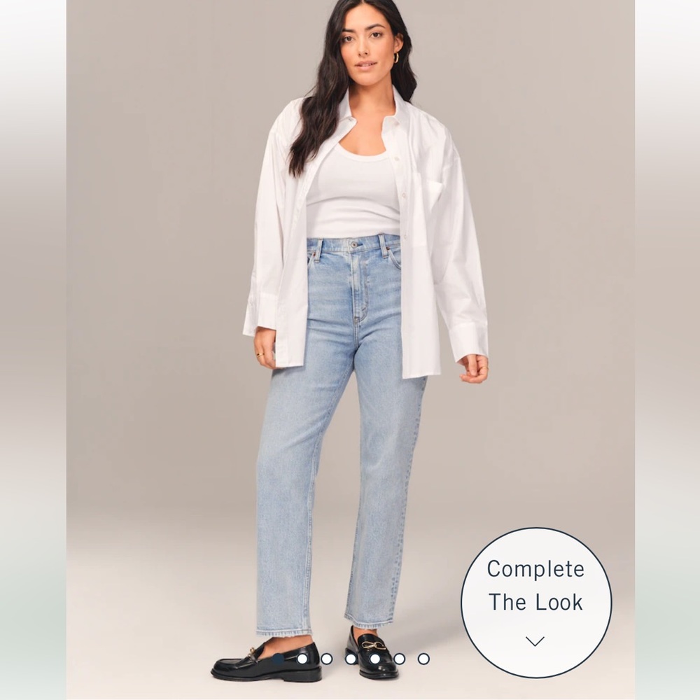 Curve Love the ankle straight jean